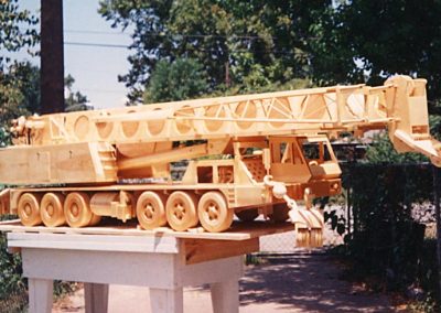 Another look at the six-axle crane truck.