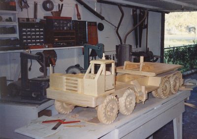 Another look inside Perry's shop.