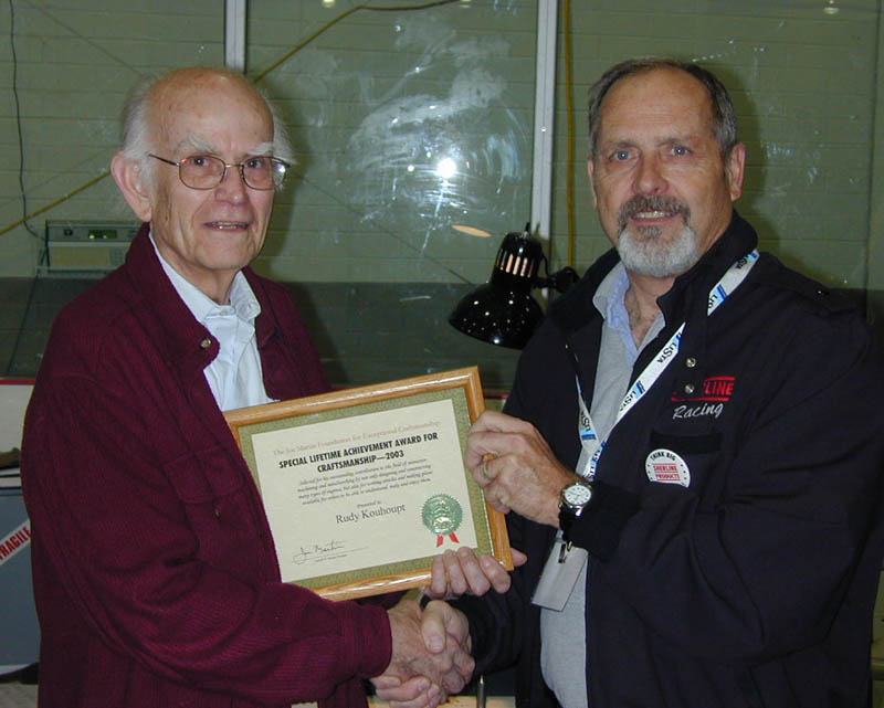 Rudy Receiving His Lifetime Achievement Award Rudy receiving his Lifetime Achievement Award.