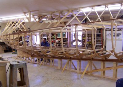 Framing the full-size Rachel H.