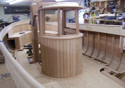 More details from the Rachel H. build.