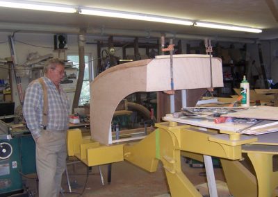 Building the Cat wheel loader shell.