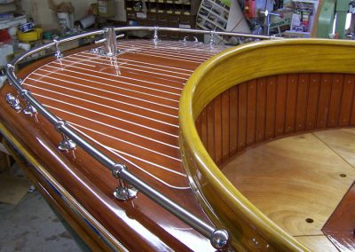 The stern of the Rachel H.