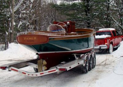 Ready to launch the Rachel H.