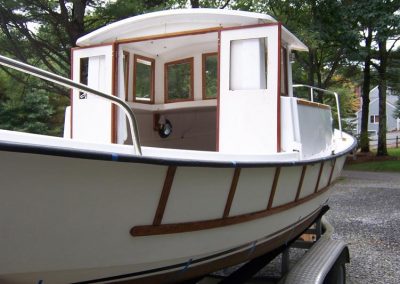 Noel Carmichael's full-size yacht.