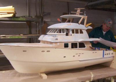 A side view of the nearly completed Crosswinds II.