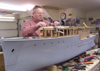 More progress on the Olympus hull.