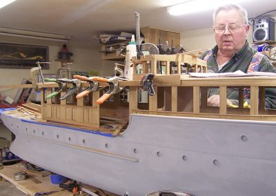 Another view of Fred at work on the Olympus.