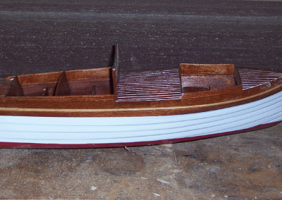 A side view of the Junaluska tender.