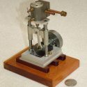 One of Rudy's vertical steam engines.
