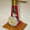 Reversing Upright Steam Engine