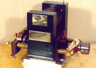 Rudy's miniature dynamo.