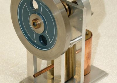 Another look at Rudy's hypocycloidal steam engine.