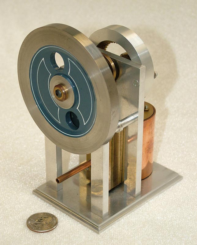 Another look at Rudy's hypocycloidal steam engine.