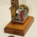 Another view of the compressed air motor.