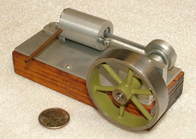 One of Rudy's horizontal steam engines.