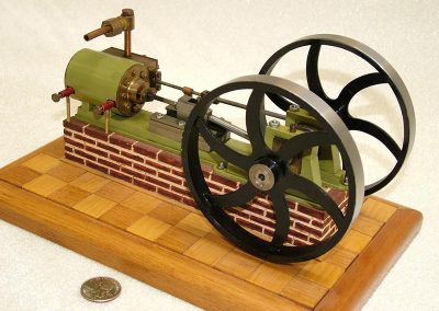 Another look at the larger horizontal steam engine.