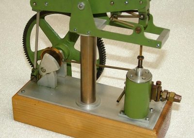 Another look at Rudy's second walking beam steam engine.