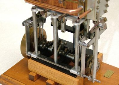 Rudy's compound launch marine steam engine.