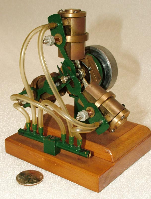 Radial Steam Engine A 3-cylinder radial steam engine built by Rudy.