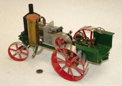 A side view of the Rumely Oil Pull.