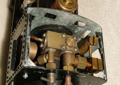 A closer look inside the Camelback cab.