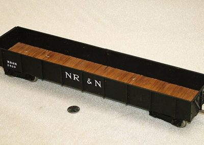 Another open rail car.