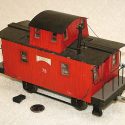 Scratch-Built “Bobber” Caboose