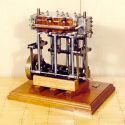 Fore and Aft Compound Steam Engine