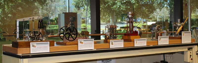 Rudy Kouhoupt’s Steam Engines on Display Several of Rudy's steam engines on display at the Craftsmanship Museum.