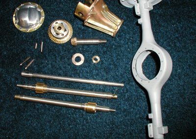 A look at the rear axle and some other components.
