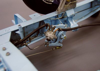 A look at the servo and brake master cylinder.