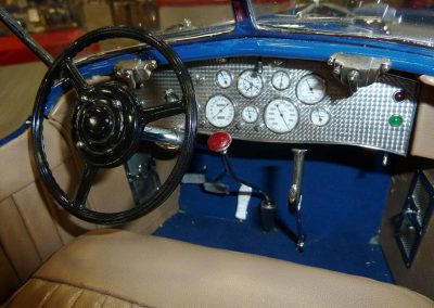 Duesenberg interior and dash.