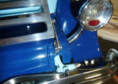 The paint job is as flawless as one on a real Duesenberg.