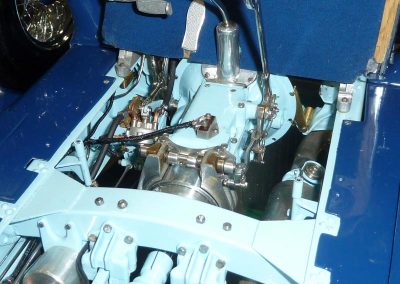 A close-up of the Duesenberg.