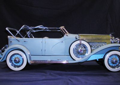 Progress on the 1/6 scale Duesenberg.