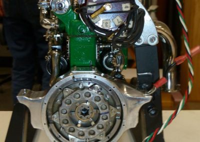 A final look at the Duesenberg engine before re-installation.