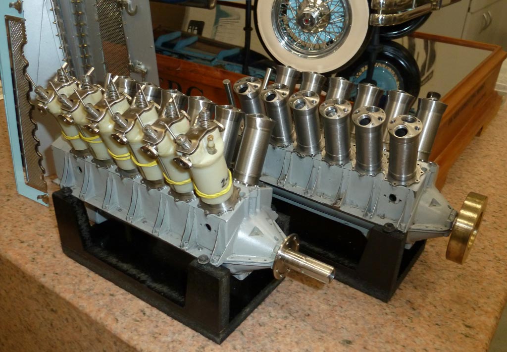 Liberty V-12 Engines Another look at Lou's progress on the Liberty V-12 engines.