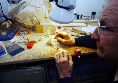 Phil at work.