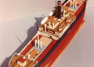 An aerial view of the Pacific Star.