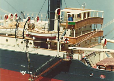 A close look at the Pacific Star.