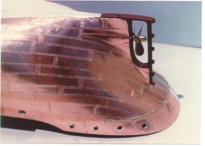 The Pacific Star hull.