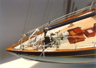 The forward deck of the Sintra.