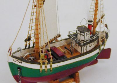 Phil's tiny Norwegian fishing trawler.
