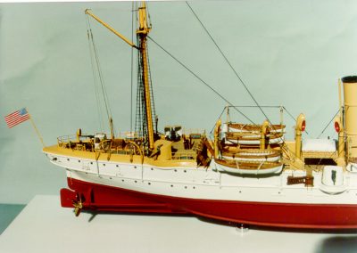 The rear of the Bennington.
