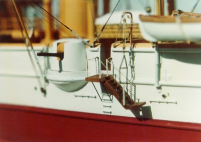 A side detail of the Bennington.