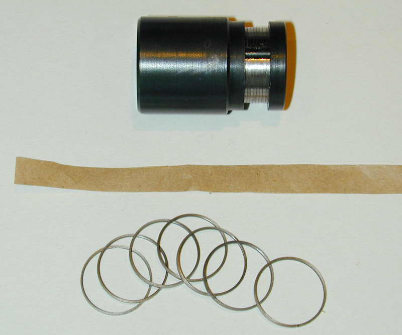 Ron's Piston Rings The piston rings that Ron made for the Seal Engine Project.