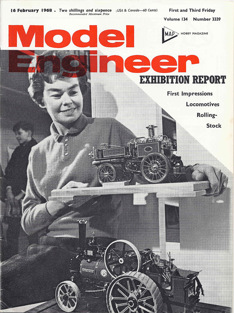 Cherry Hinds Hill on the Cover of Model Engineer Magazine Cherry Hill on the cover of Model Engineer magazine.