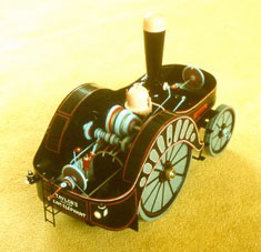 Steam Elephant Study Model Cherry's study model for a "Steam Elephant" traction engine.