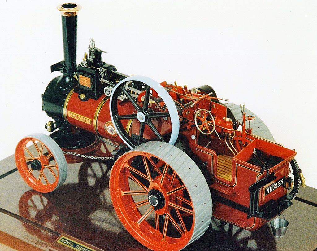 Allchin “Royal Chester” Traction Engine Cherry's scale model Allchin traction engine.